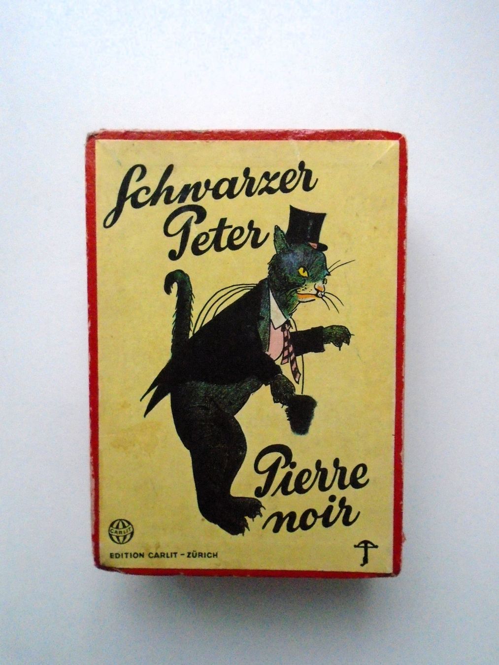 Carlit Spiele: SCHWARZER PETER - altes Kartenspiel – Gebraucht aus Pfeffingen von Intertandem