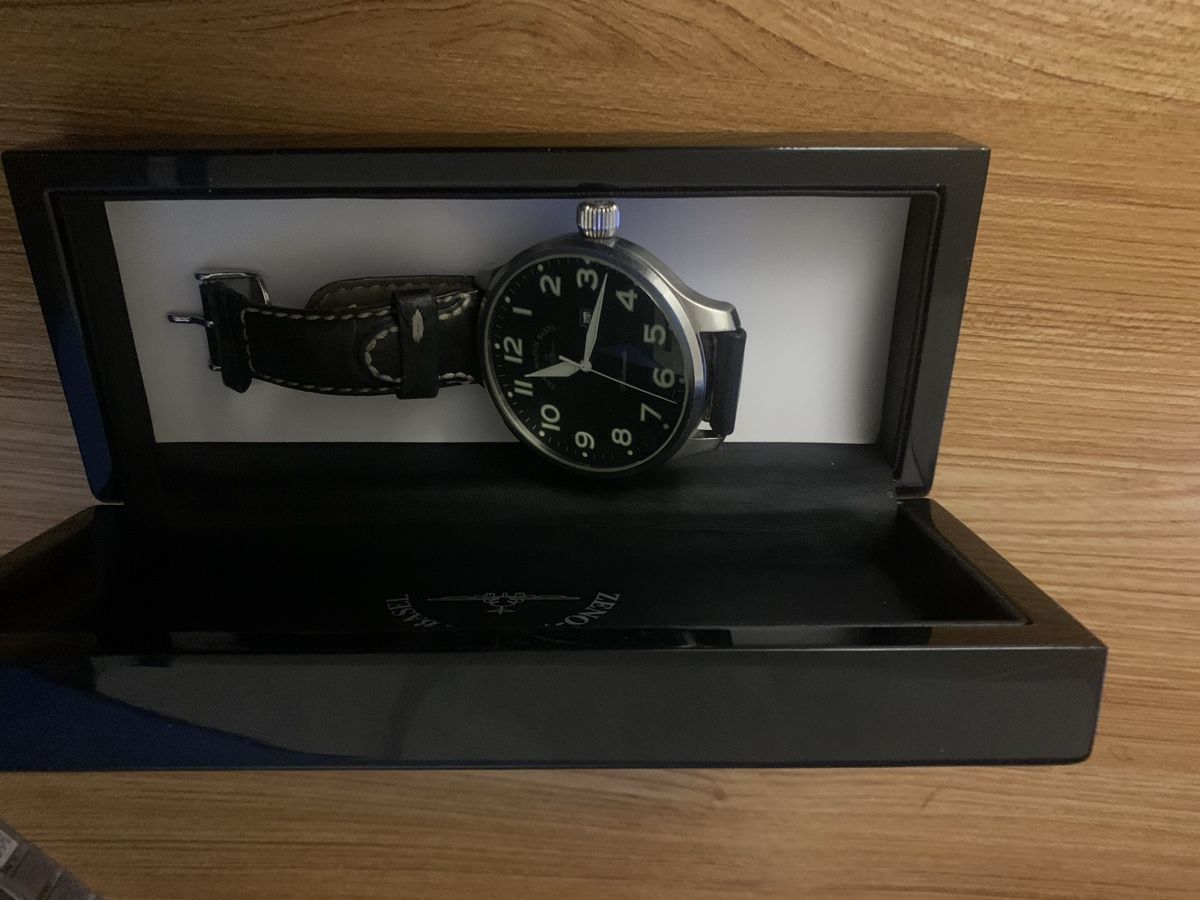 Zeno Orologi: Zeno-Watch Basel Fliegeruhr Automatik mit überdim. Display – Usato da Gebenstorf venduto da RetroFuture 4