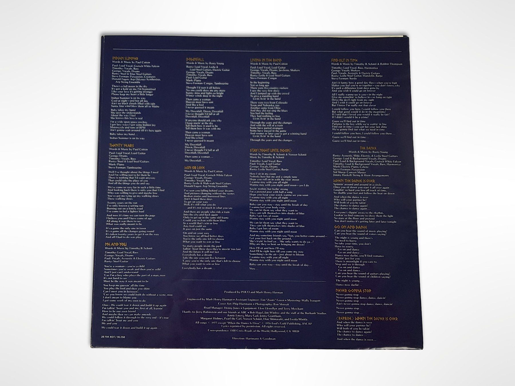 Dischi in vinile: Vinyl Poco - Indian Summer – Usato da Suhr venduto da Restwert_Suhr 6