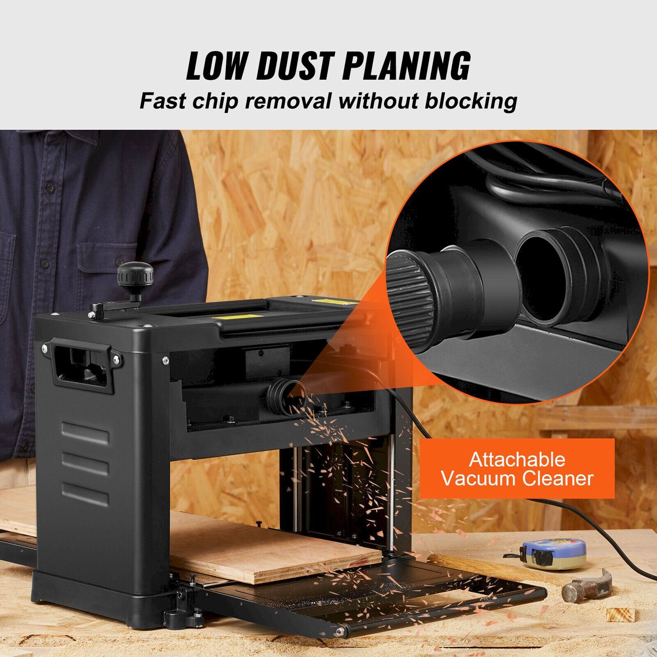 Industria del legno: VEVOR Dickenhobelmaschine 330mm – Nuovo e nell'imballaggio originale da Bottighofen venduto da zaap 8