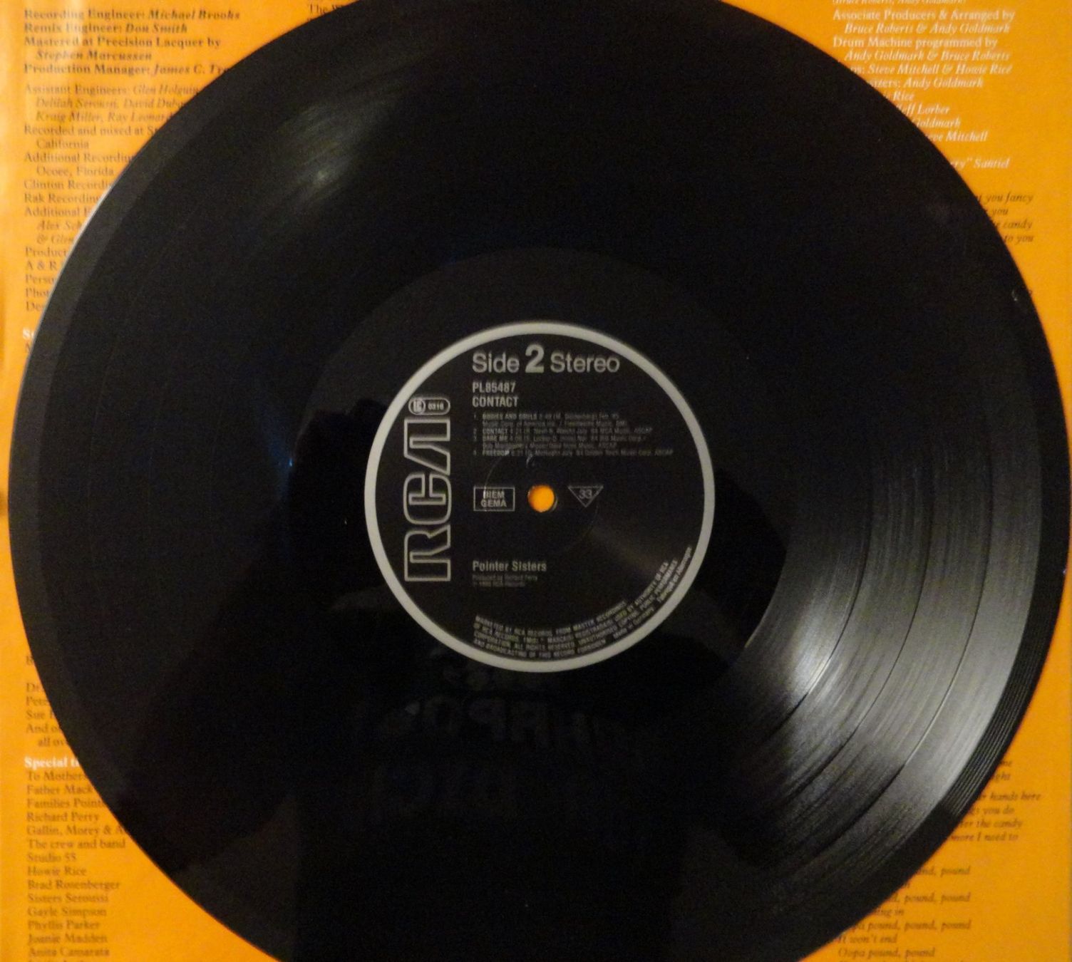Dischi in vinile: POINTER SISTERS - Contact – Usato da Neftenbach venduto da Verk13 3