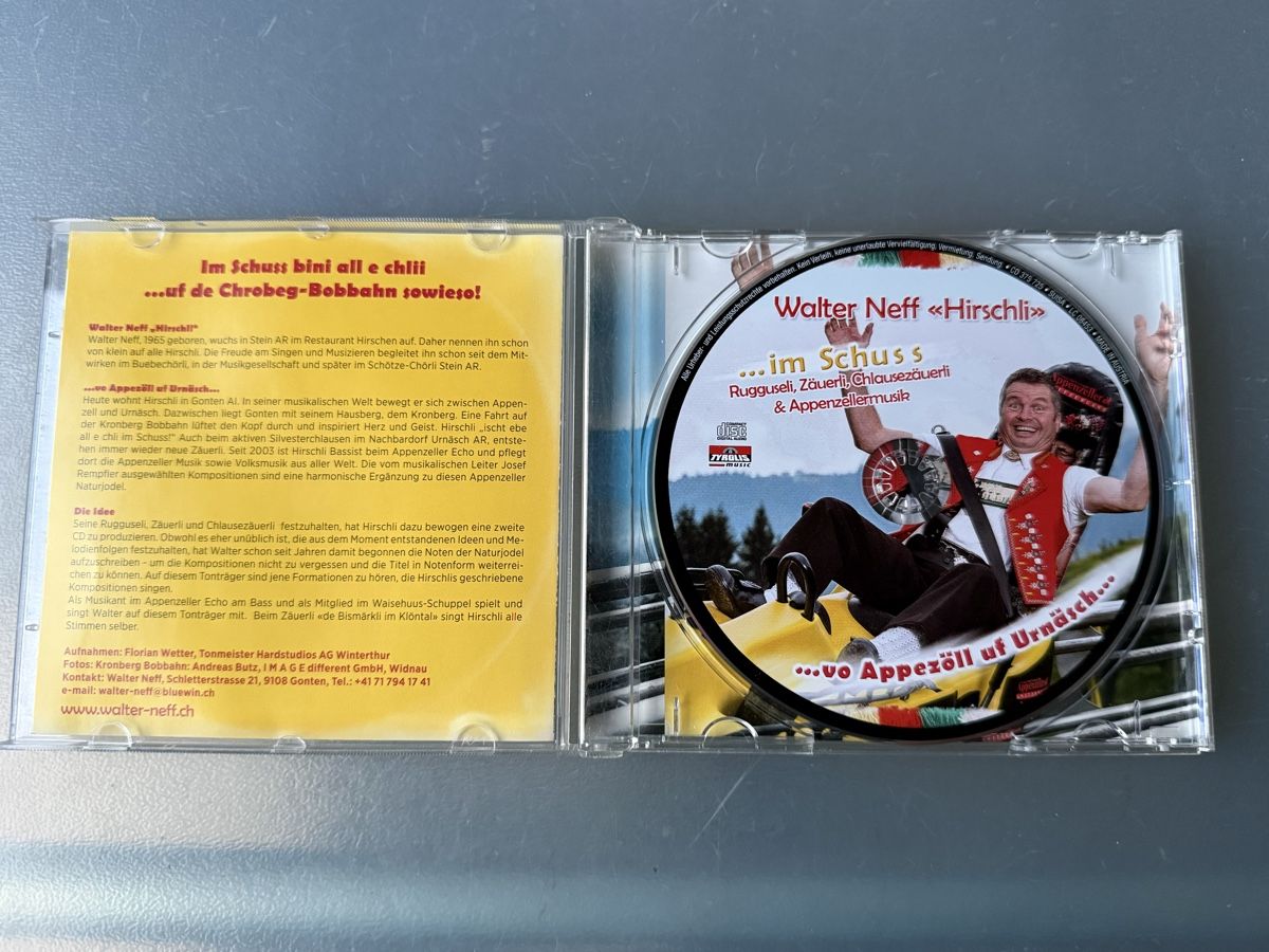 CDs: Walter Neff «Hirschli» im Schuss CD – D'occasion à Oberried Brienz par Chyara 2