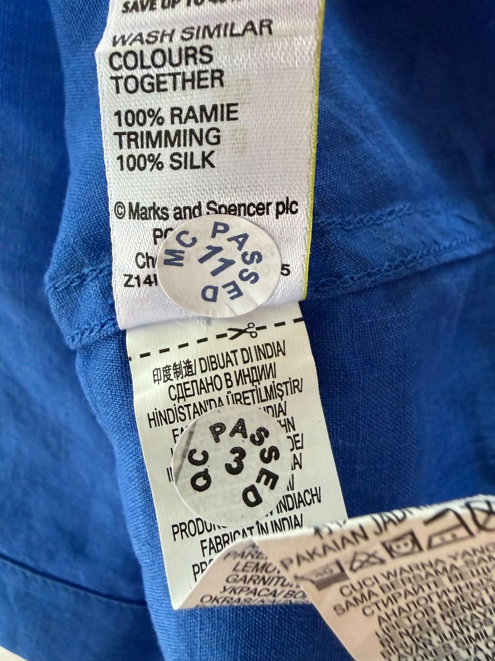 Camicette: Autograph Ramie / Seide Bluse Gr.46 – Usato da Unterägeri venduto da Jutka_04 6