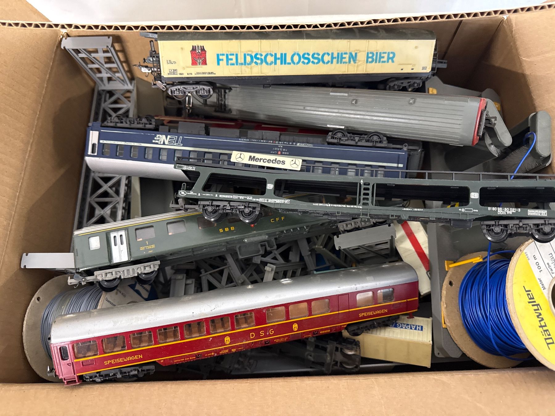SBB/CFF/FFS Modellini di ferrovie: Gros lot train électrique vintage – Usato da St imier venduto da sav_bjf9