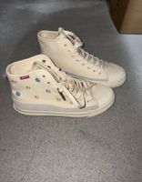 Levi's Sneaker hoch beige bestickt Grösse 39 neu
