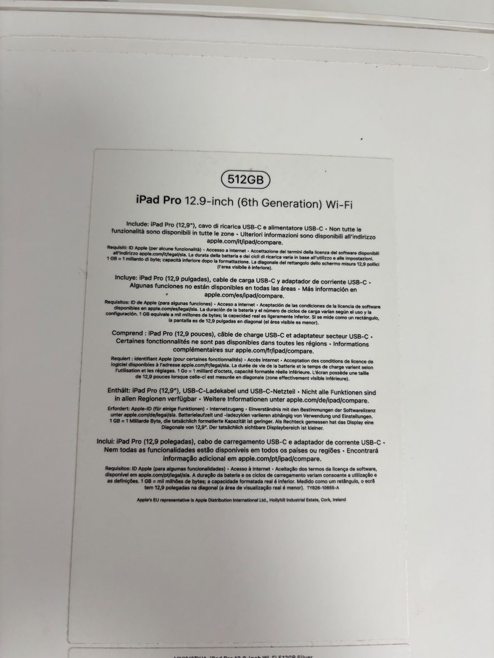 Apple Tablet PC: Apple iPad Pro 12.9" M2 512GB + Magic Keyboard + Pencil – Nuovo (secondo la descrizione) da Adliswil venduto da ste_k7zl 2