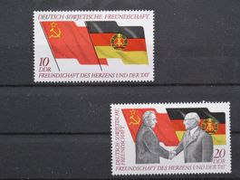 DDR 1972 Deutsch - Sowjet Freunds. **