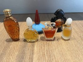 Set m. 6 Parfüm Miniaturen alt