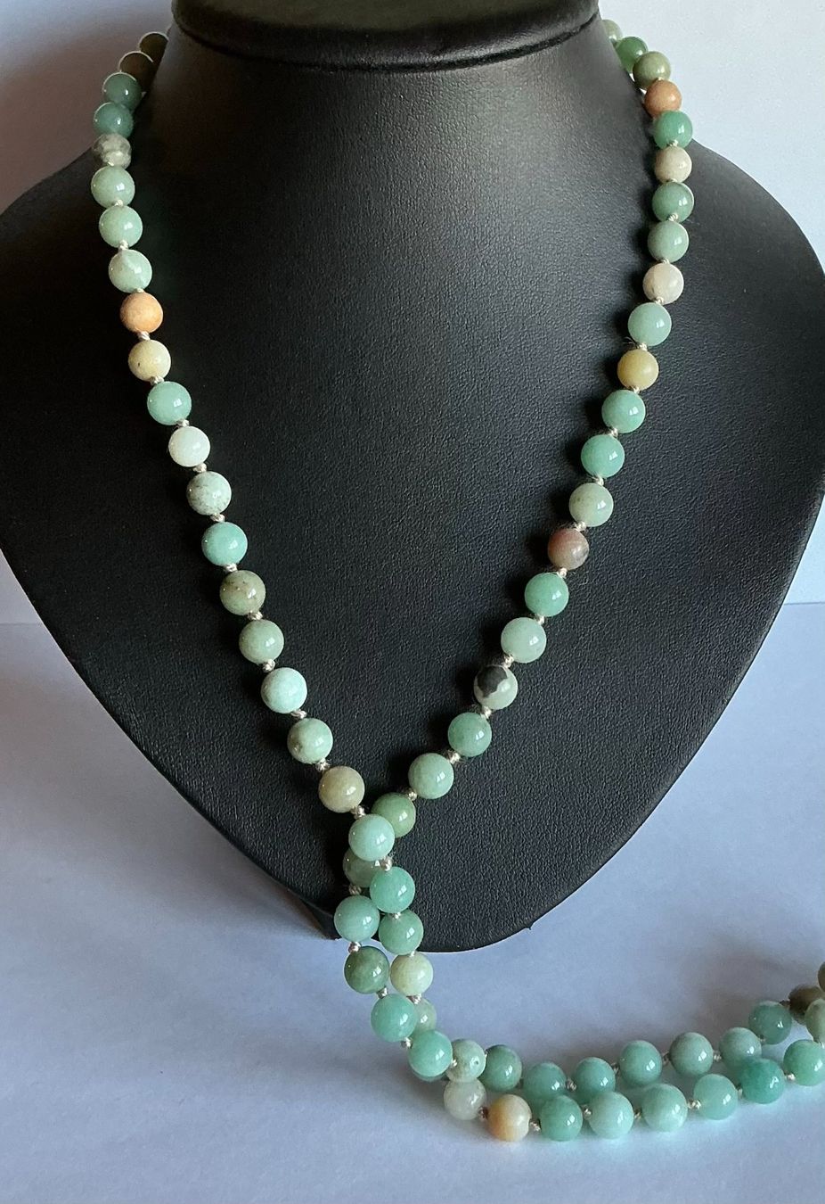 Colliers: SET KETTE ECHTER AMAZONIT UND ARMBAND MIT BEADS MURANO STYLE – Neuf avec emballage d'origine à Berg TG par magginello 2