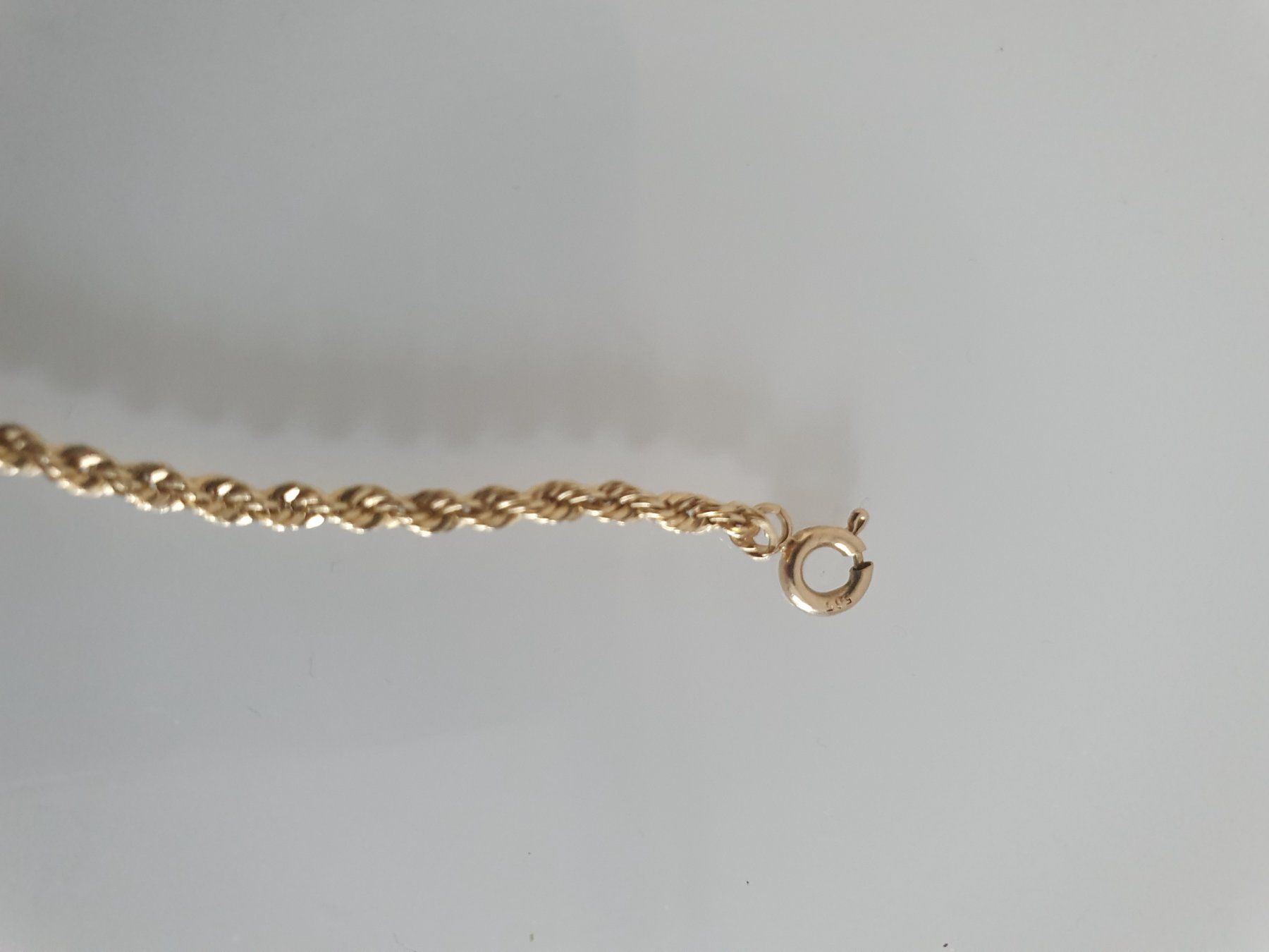 Bracciali & Braccialetti: Bracelet maille corde or 585 17 cm – Usato da Lausanne venduto da Af2016 4