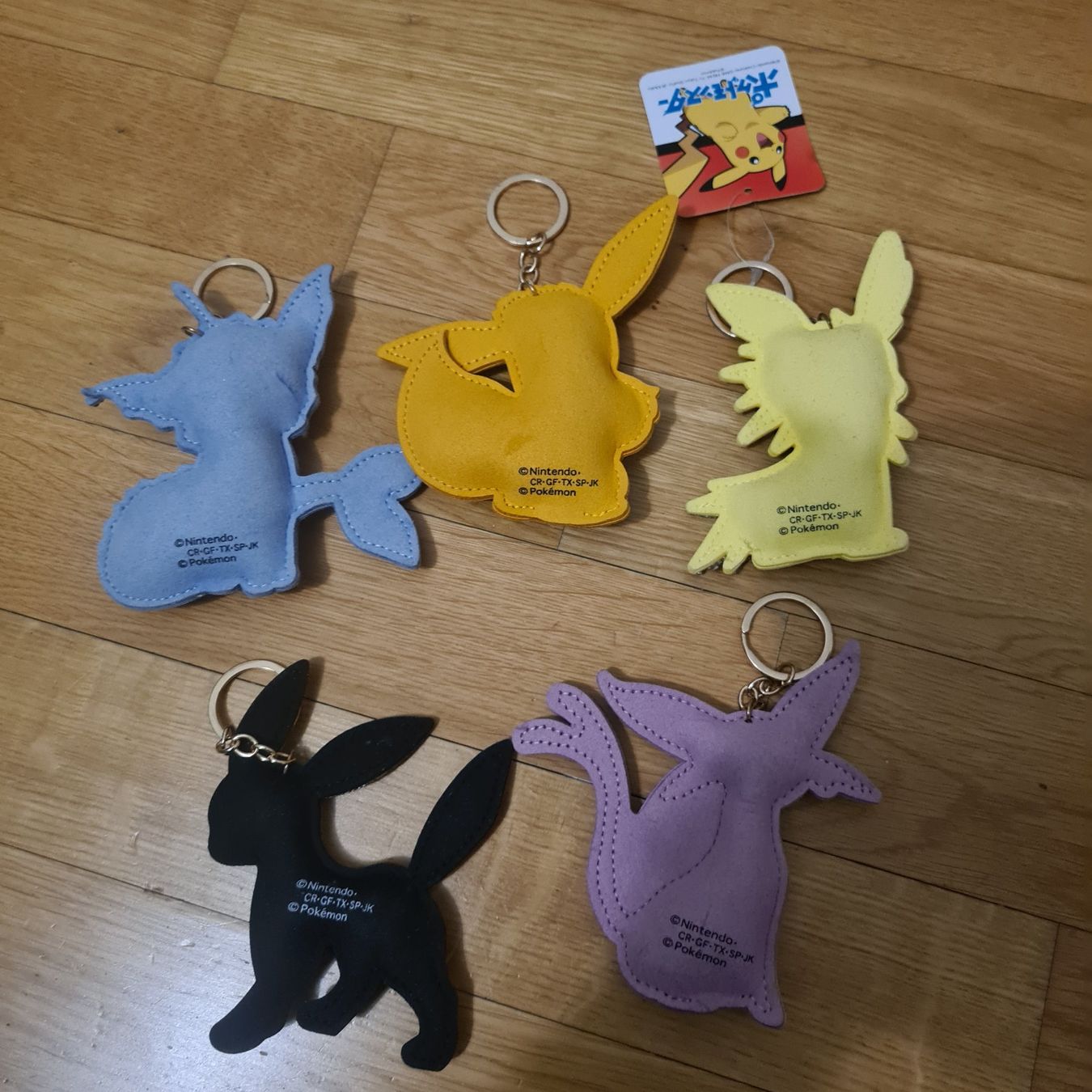 Portachiavi: Pokemon Eevolutions Key Chain / Bag Charm SET  Nintendo – Nuovo e nell'imballaggio originale da Baar venduto da BelzAnimemarkt 1