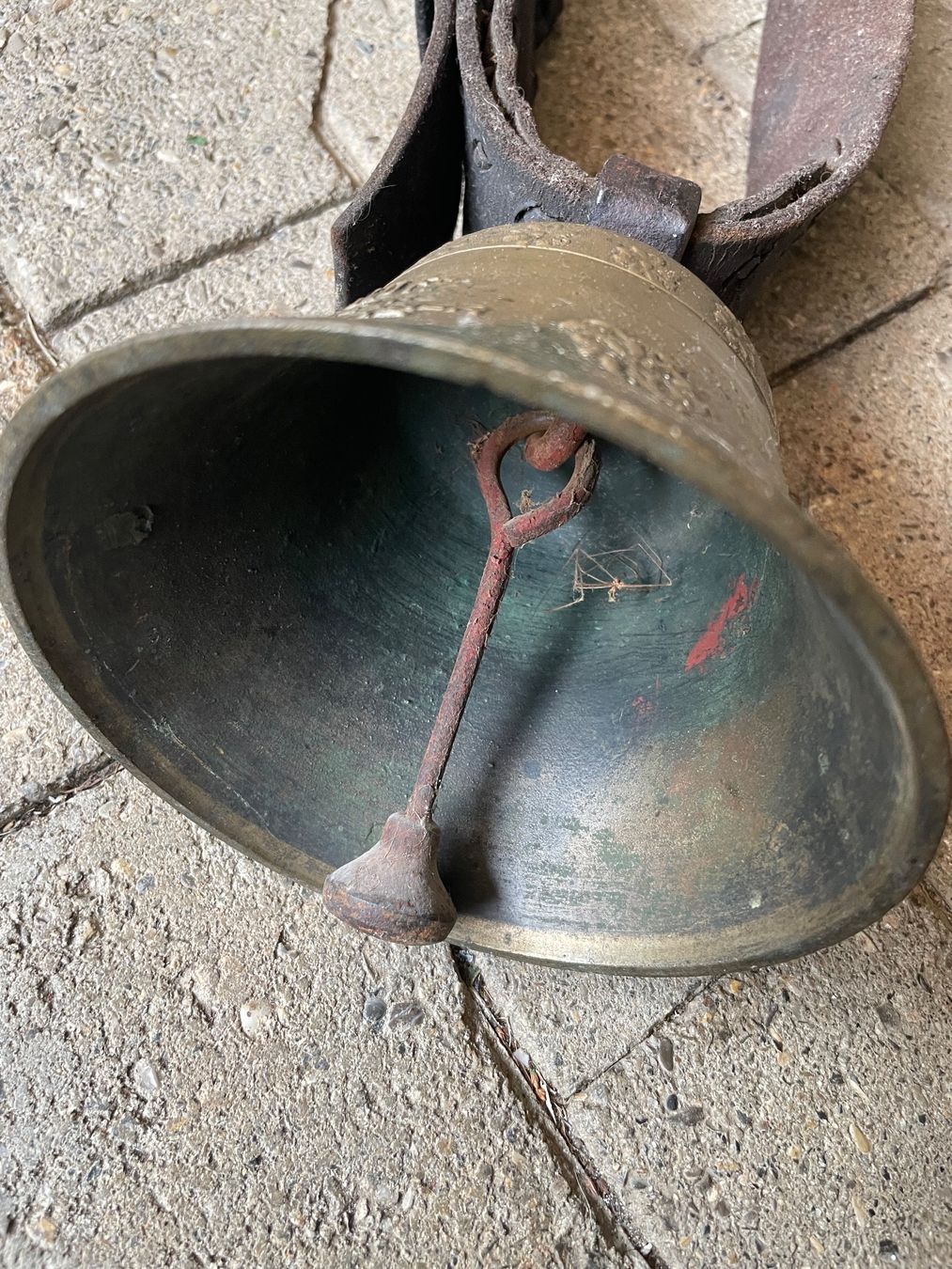 Campanacci mucche: Antike Kuhglocke von 1898 – Usato da Derendingen venduto da Resu8263 7