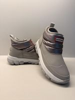 Gefütterte Hunter Schneestiefel 38 Metallic Short Silber 