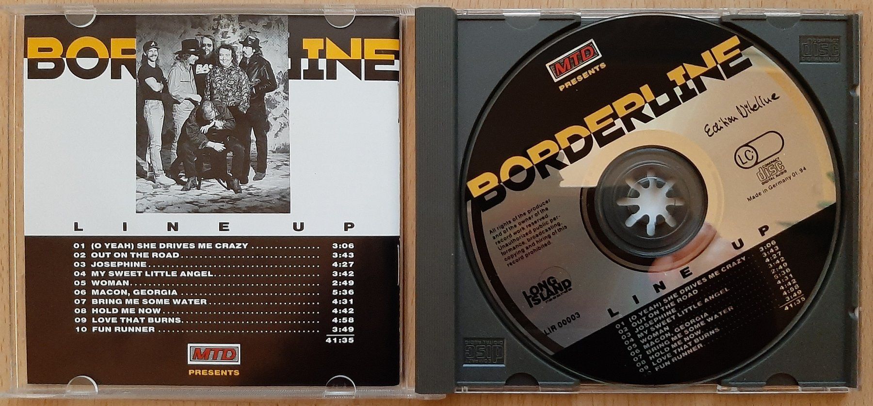 CD: BORDERLINE CD Whitesnake Lizard Doc Holliday – Usato da Frauenfeld venduto da marckus 2