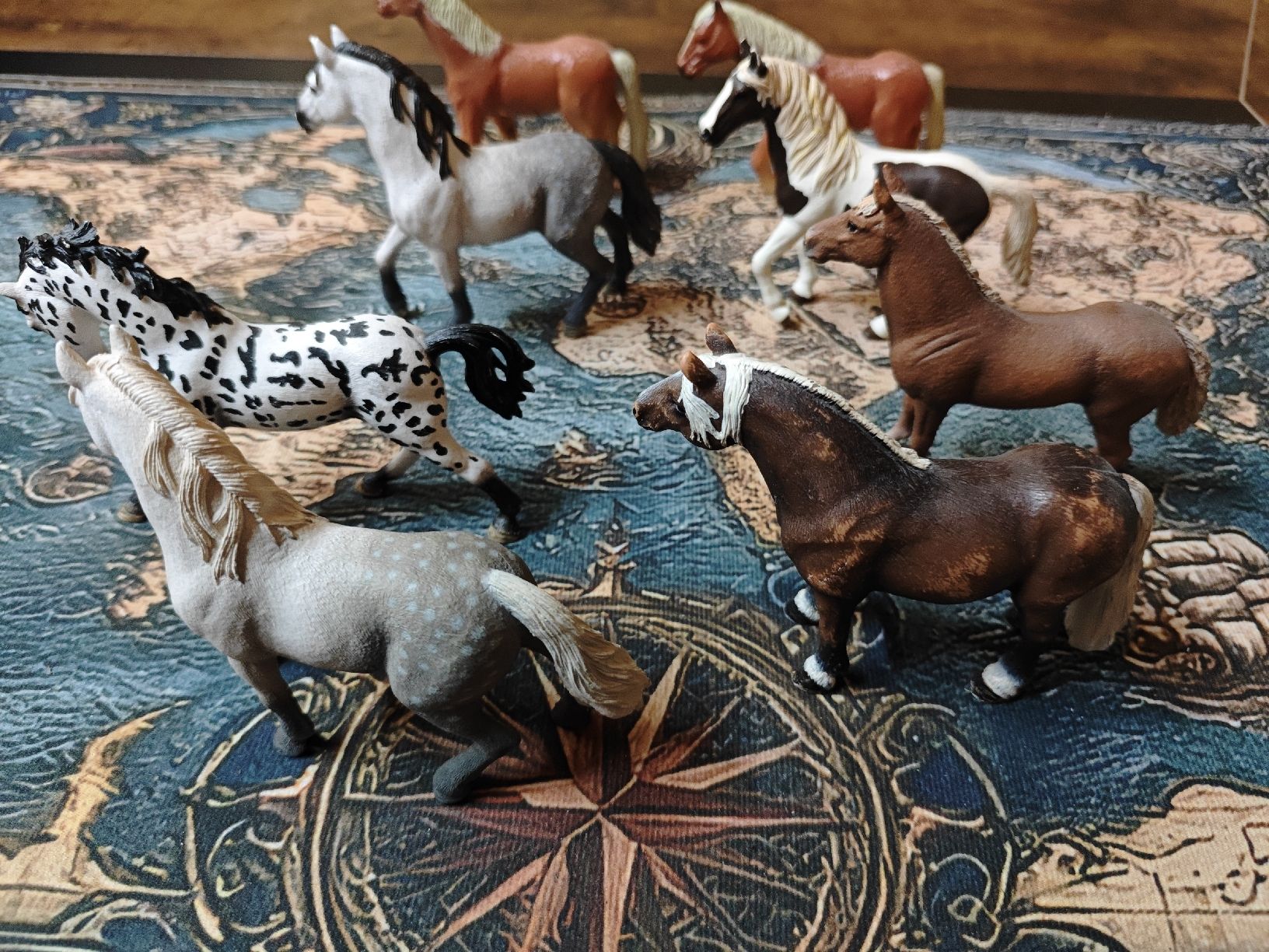 Schleich Figuren: Schleich Pferde 6x und 2 Noname – Gebraucht aus Wittenbach von stefange 3