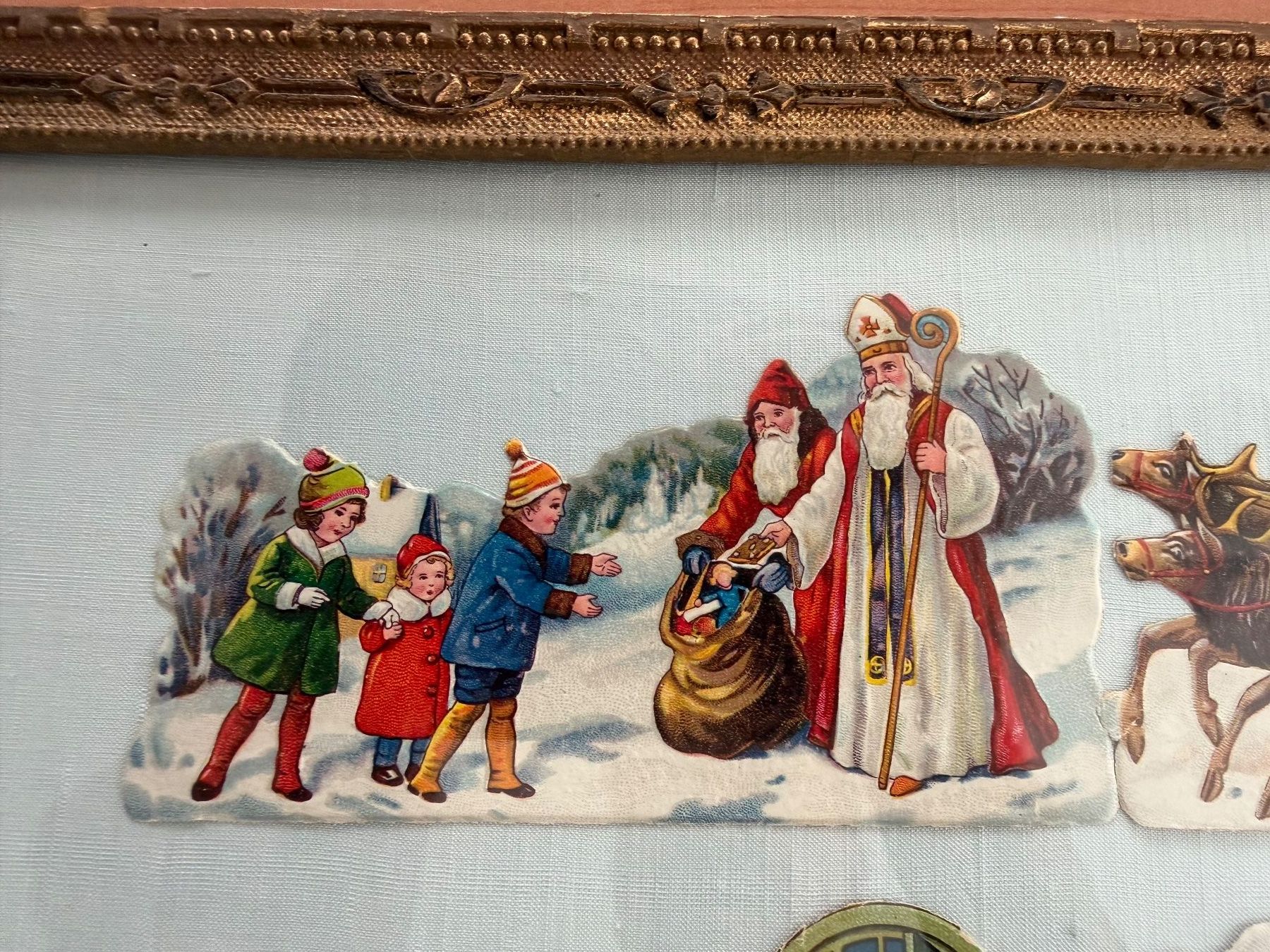 Poster & Bilder: Altes Bild mit Weihnachtsmotiven – Gebraucht aus Frauenfeld von suiza55 4