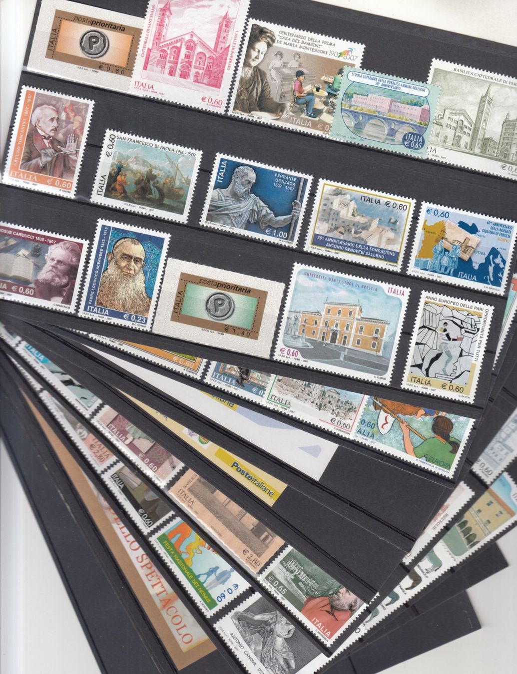 Tutti i francobolli: Italien 2007 postfrisch – Usato da Bürglen TG venduto da StampGraf