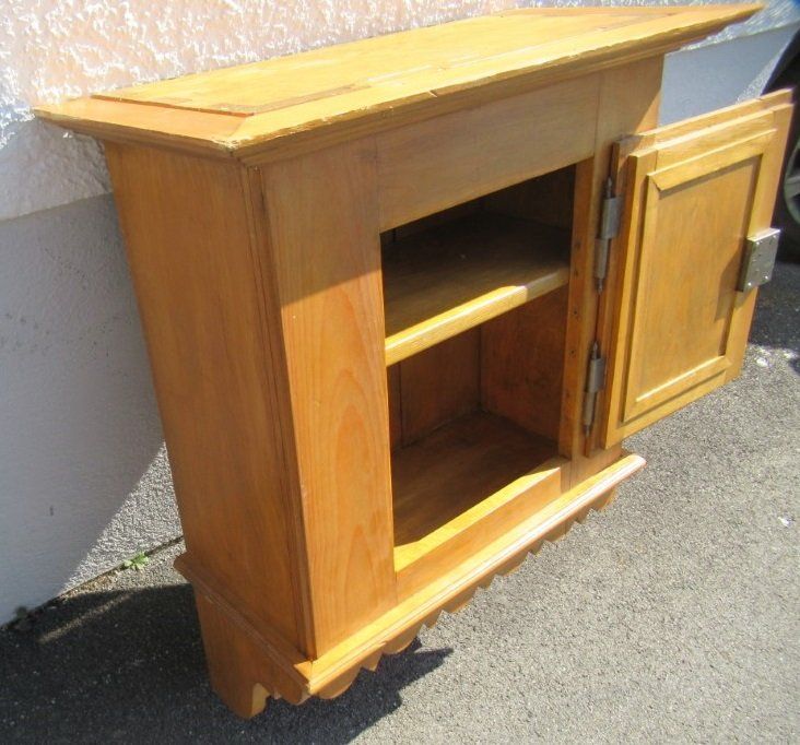 Armadi: Hängeschrank, Wandschrank Tanne antik – Usato da Flums venduto da Flumsantik 3