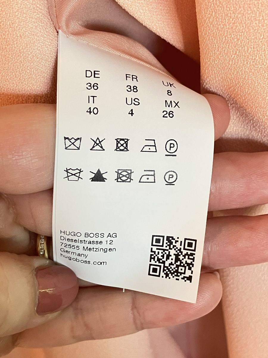 Hugo Boss Completi & Tailleur: Hugo Boss Anzug Apricot 36/38 – Usato da Zürich venduto da bet_pjx9 4