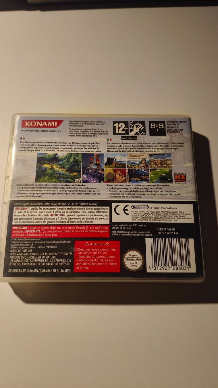 Nintendo Giochi: Suikoden Tierkreis DS – Usato da Nyon venduto da aar_g6pl 1
