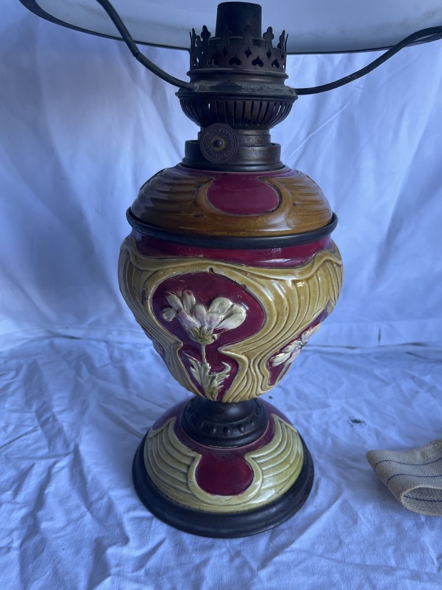 Lampen: Jugendstil Petroliumlampe – Gebraucht aus Brienz BE von hey_z9vg 1