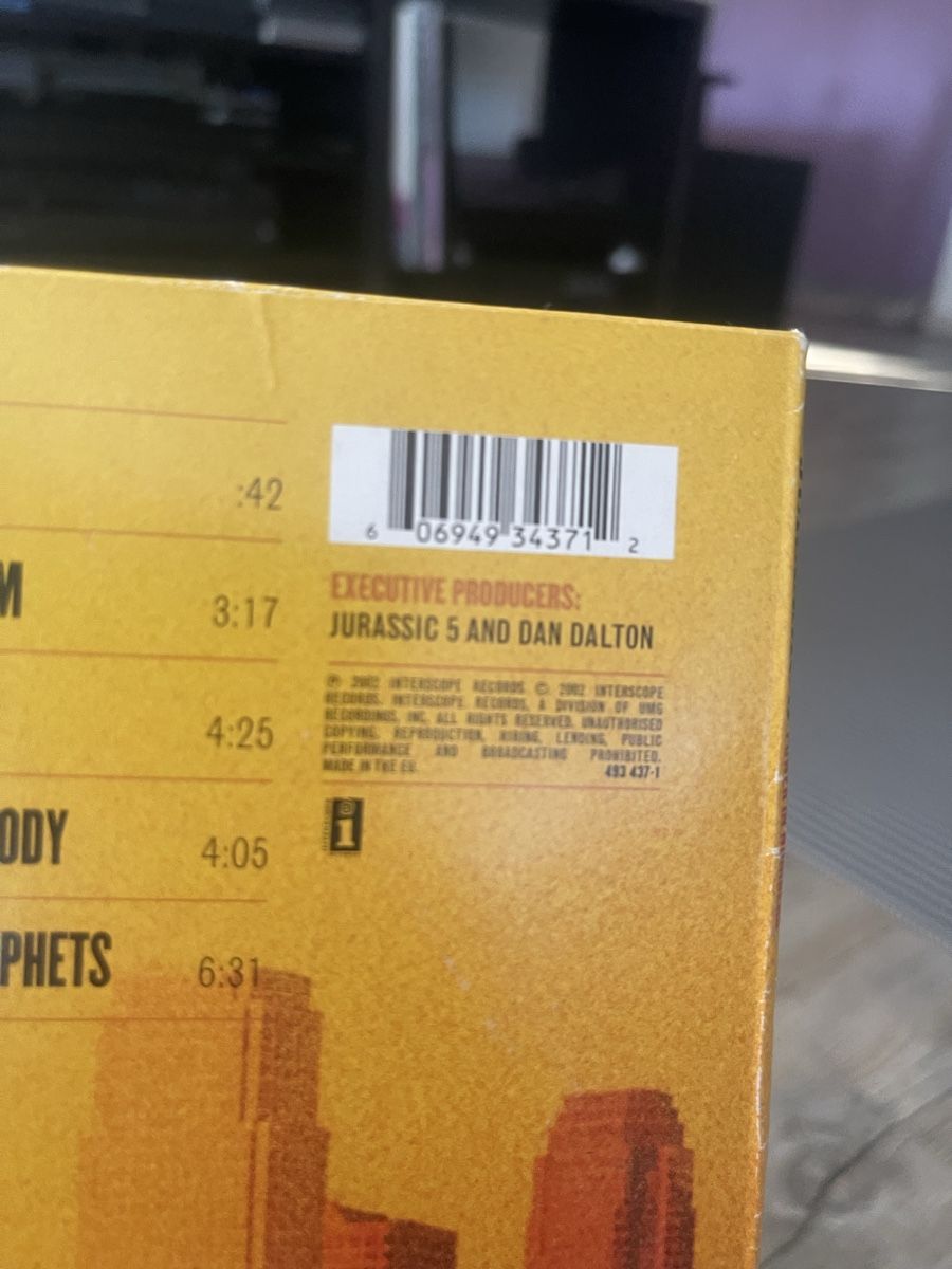 Dischi in vinile: Jurrasic 5 / Power in Numbers  – Usato da Dagmersellen venduto da stonefinger 2