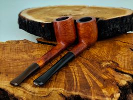2 Pfeifen, Bruyère Holz der Marken Scottie & Ducale