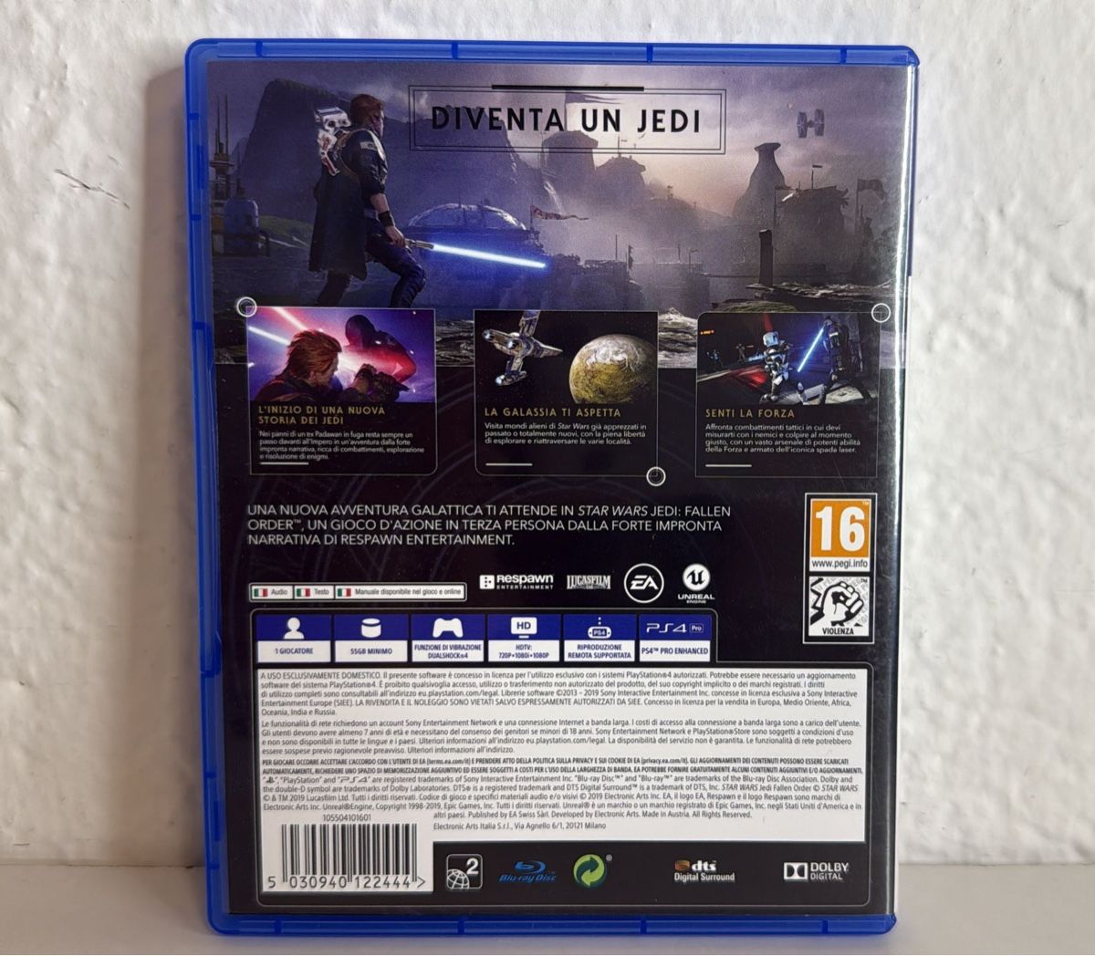 Sony Giochi: Star Wars Jedi Fallen Order PS4/PS5 Game – Usato da Ehrendingen venduto da bubulence 1