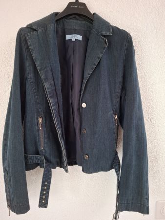 💎 Superbe Veste DAREL BLUE Vintage – "Made in Italy" – 90s