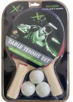 Pure Tischtennis Set - 2 Schläger, 3 Bälle