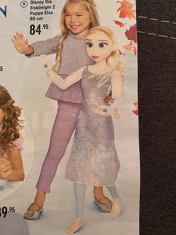 Bambole: Grosse Elsa Puppe 80 cm – Usato da Ostermundigen venduto da Jehop 1
