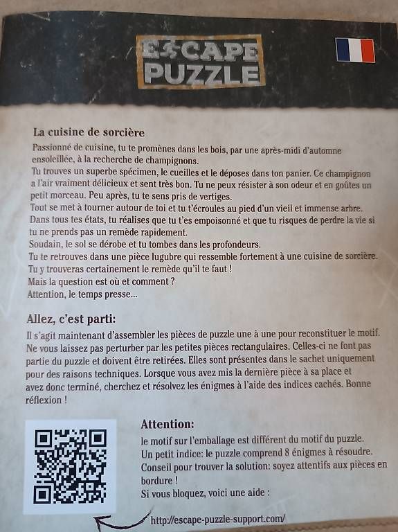 Puzzle: Puzzle escape game en bon état  – Usato da Boussens venduto da gvuille 1
