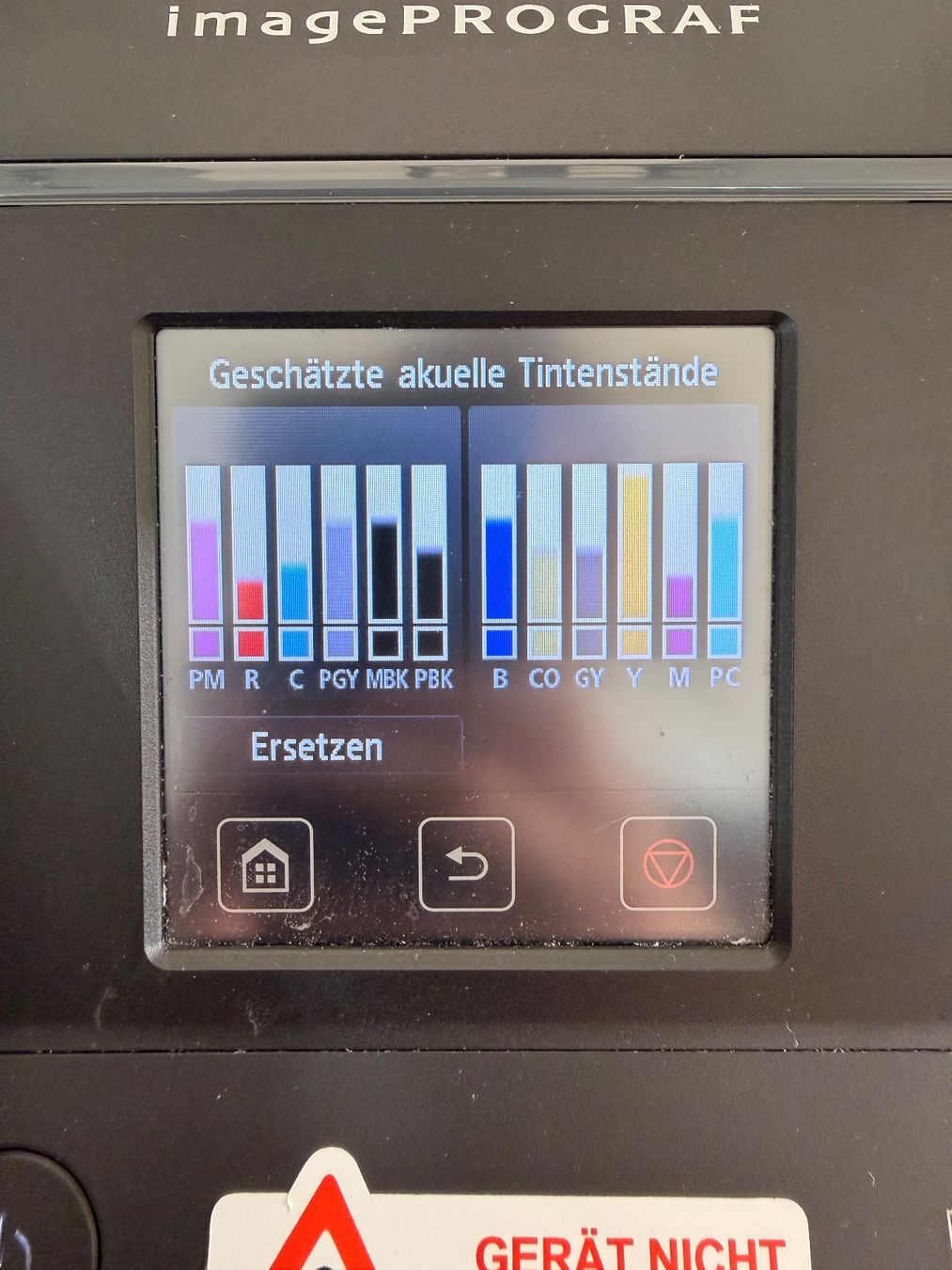 Canon Stampanti: Grossformatdrucker Canon imagePROGRAF PRO-4000 gebraucht – Usato da Zürich venduto da studiobellevue 3