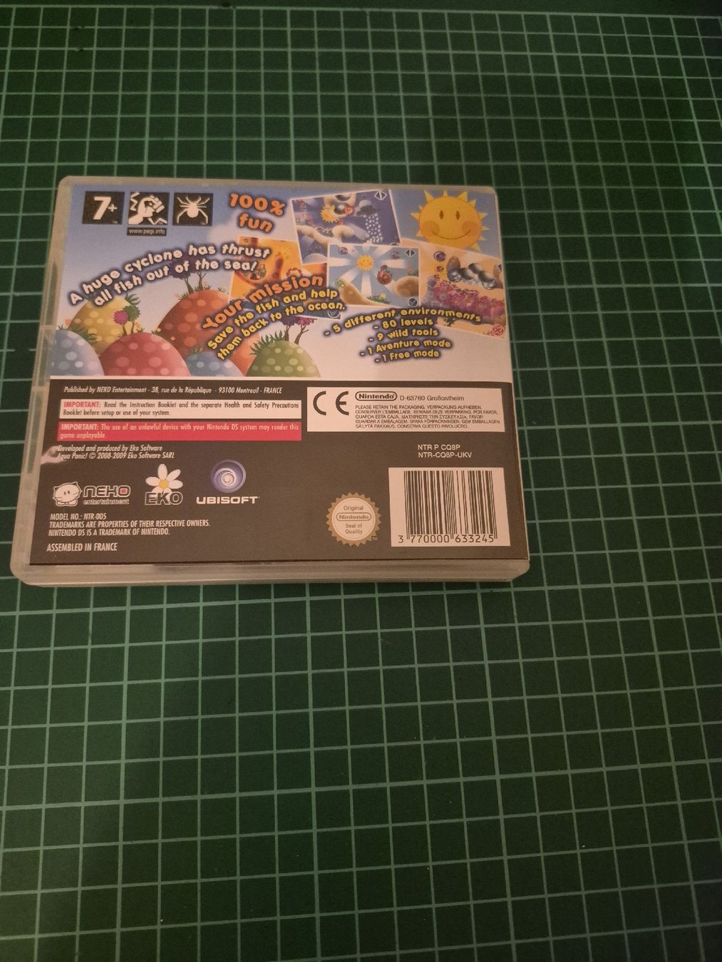 Nintendo Giochi: Aqua Panic! Nintendo DS Game - Complete With Manual!  – Usato da Meyrin venduto da Retro-GZ 4