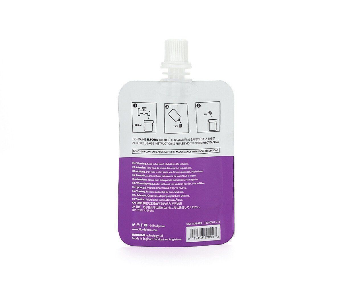 Ilford Laboratorio & Camera oscura: ILFORD Simplicity Film Starter Pack – Nuovo e nell'imballaggio originale da Halden venduto da TopFoto 5