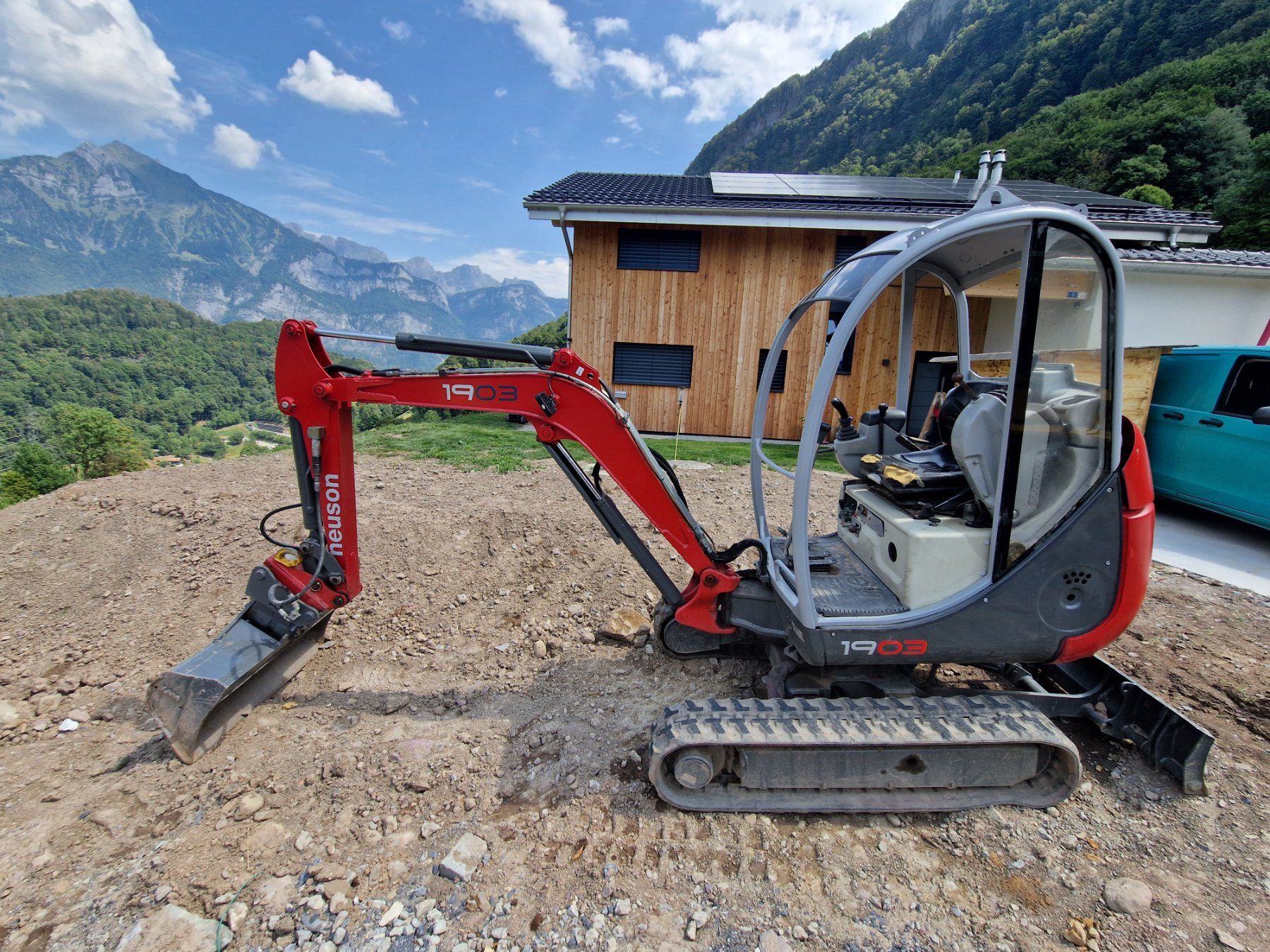 Bagger: Neuson 1903 – Gebraucht aus Mols von Baumer.93 1