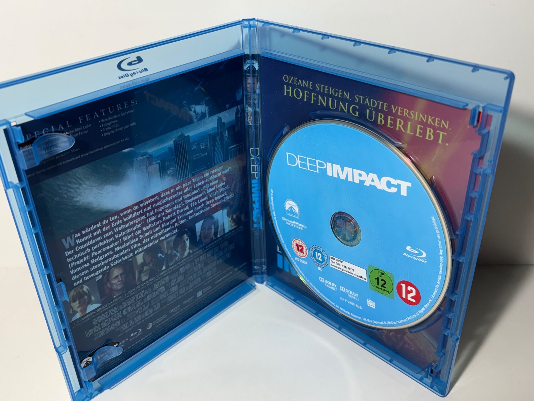 Tous les DVDs: Deep Impact Blu Ray – D'occasion à Wilderswil par Sstriker 2