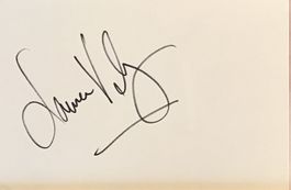 Lauren Vélez 1964- Autogramm signiert Karte 10x15cm