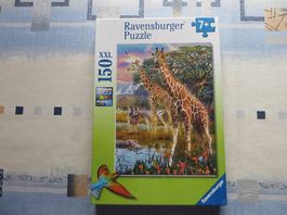 Puzzle,Ravensburger,150 Teile,XXL,ab 7,neu,Bunte Savanne