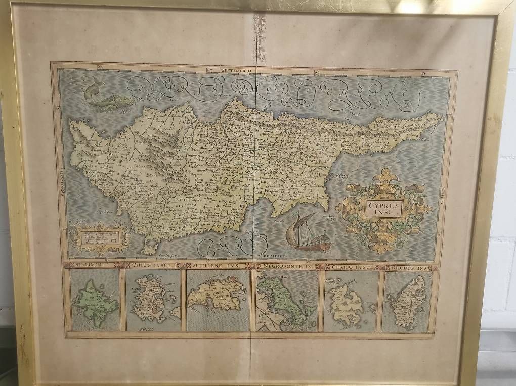 Cartine & Atlanti: antique zypern landkarte – Usato da Dübendorf venduto da Babyl2945 4