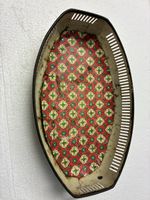 Vintage Brotkorb Metall Korb Küchenutensil Deko Shabby