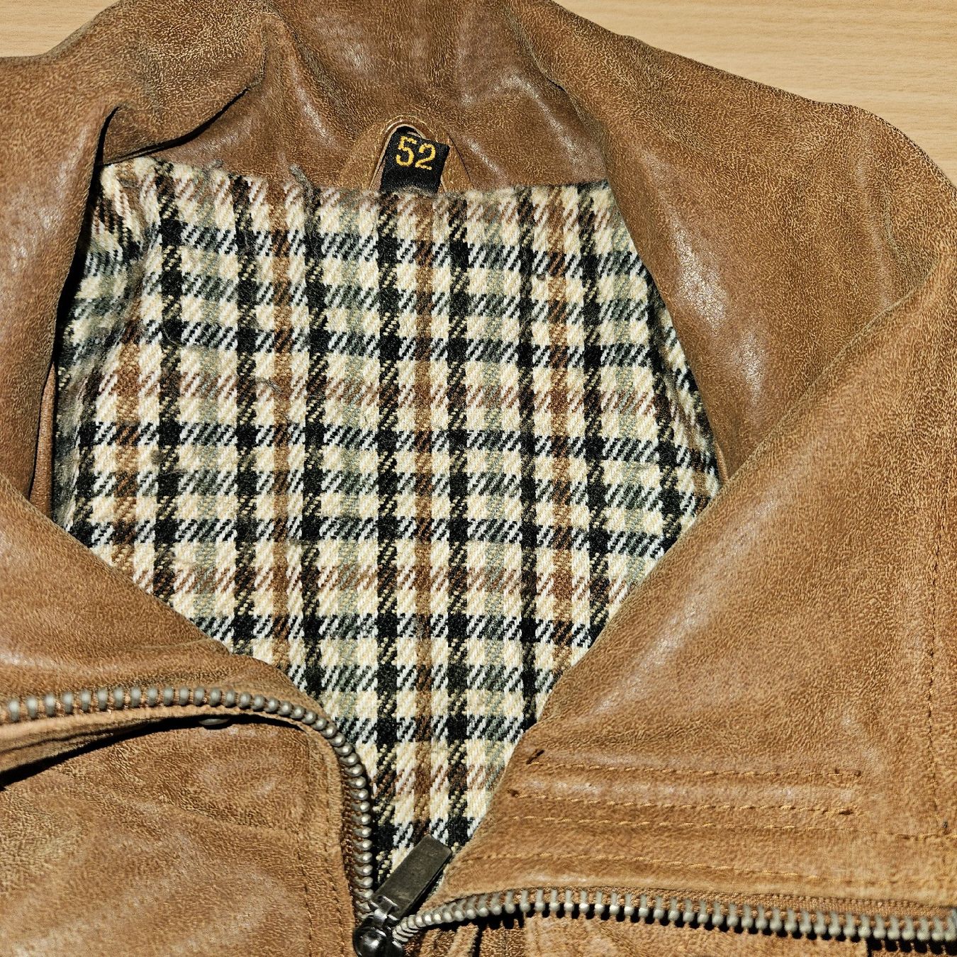 Jacken: Herren Lederjacke braun Gr. 52 Mann's – Gebraucht aus Kriens von gra_fhn7 6