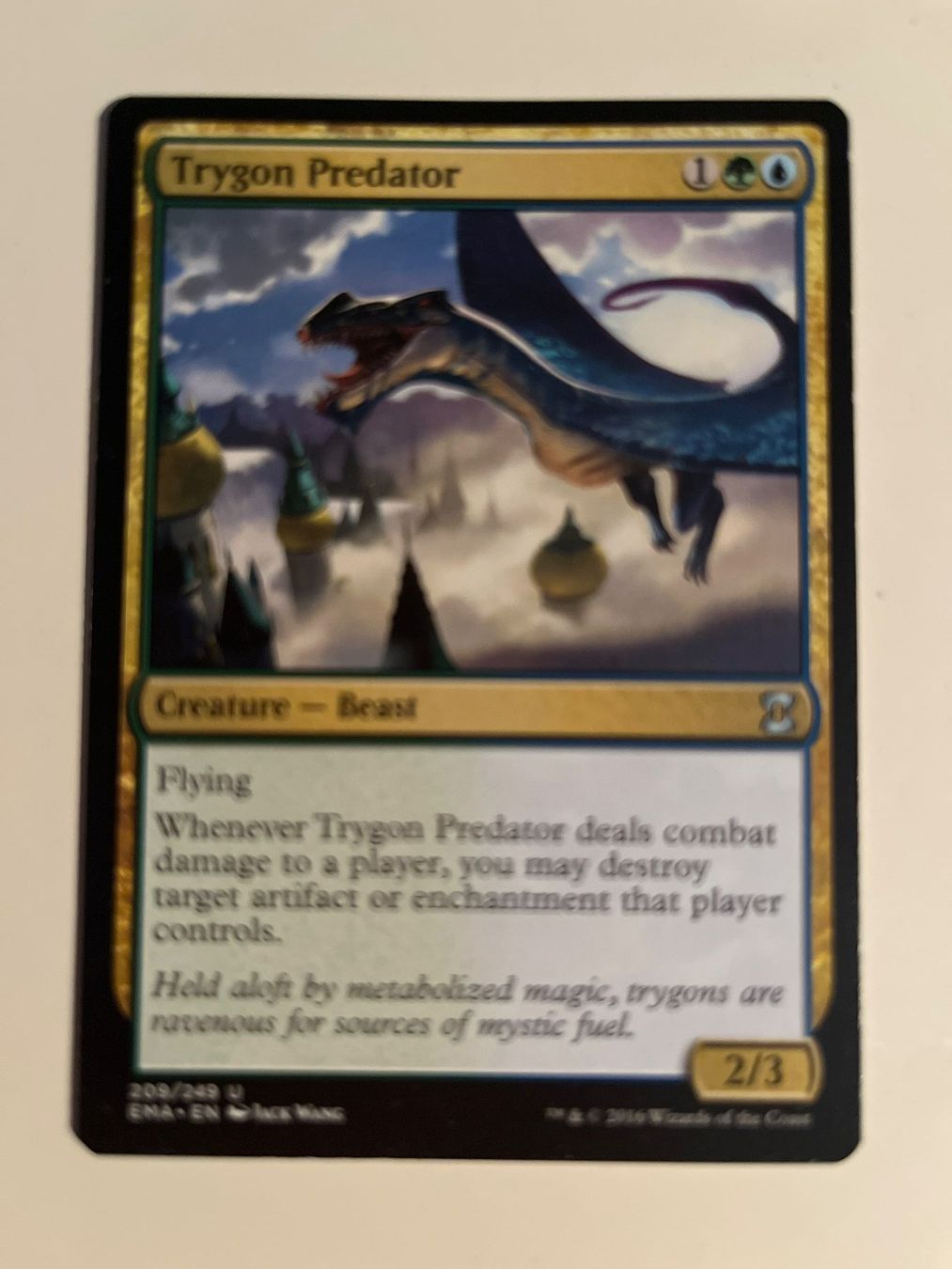 Magic The Gathering Carte collezionabili: 1 x Trygon Predator - Magic: The Gathering - MtG – Usato da Kriens venduto da Shadi1980
