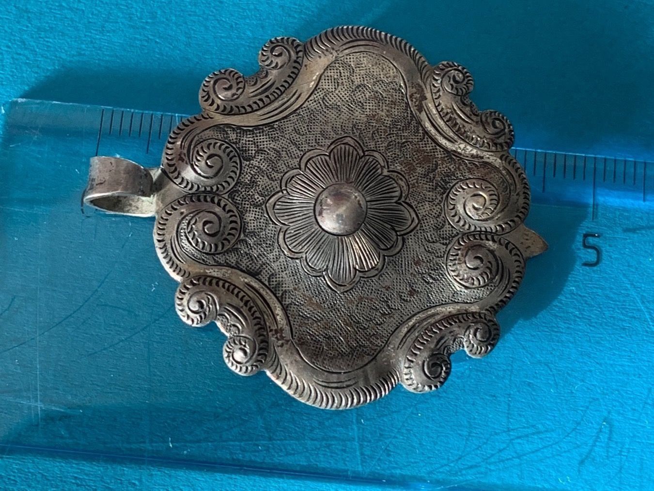 Anhänger: Anhänger Blume orientalisch (silber) – Neu (gemäss Beschreibung) aus Dittingen von Bellevista 5