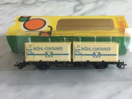 Modell Bahn Kühl Container Original Verpackt 40 jährig