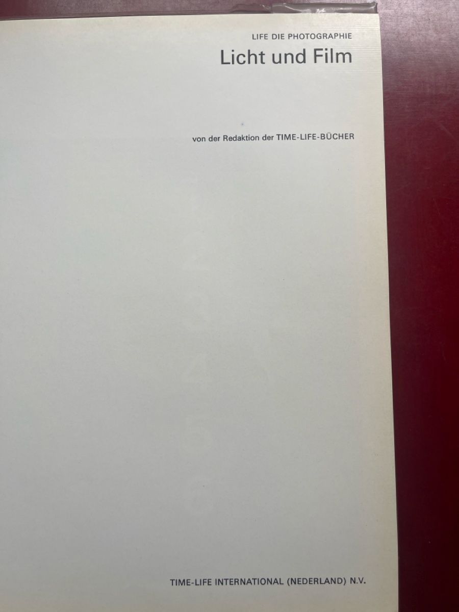Libri: Licht und Film Buch – Usato da Basel venduto da gutglueck 2