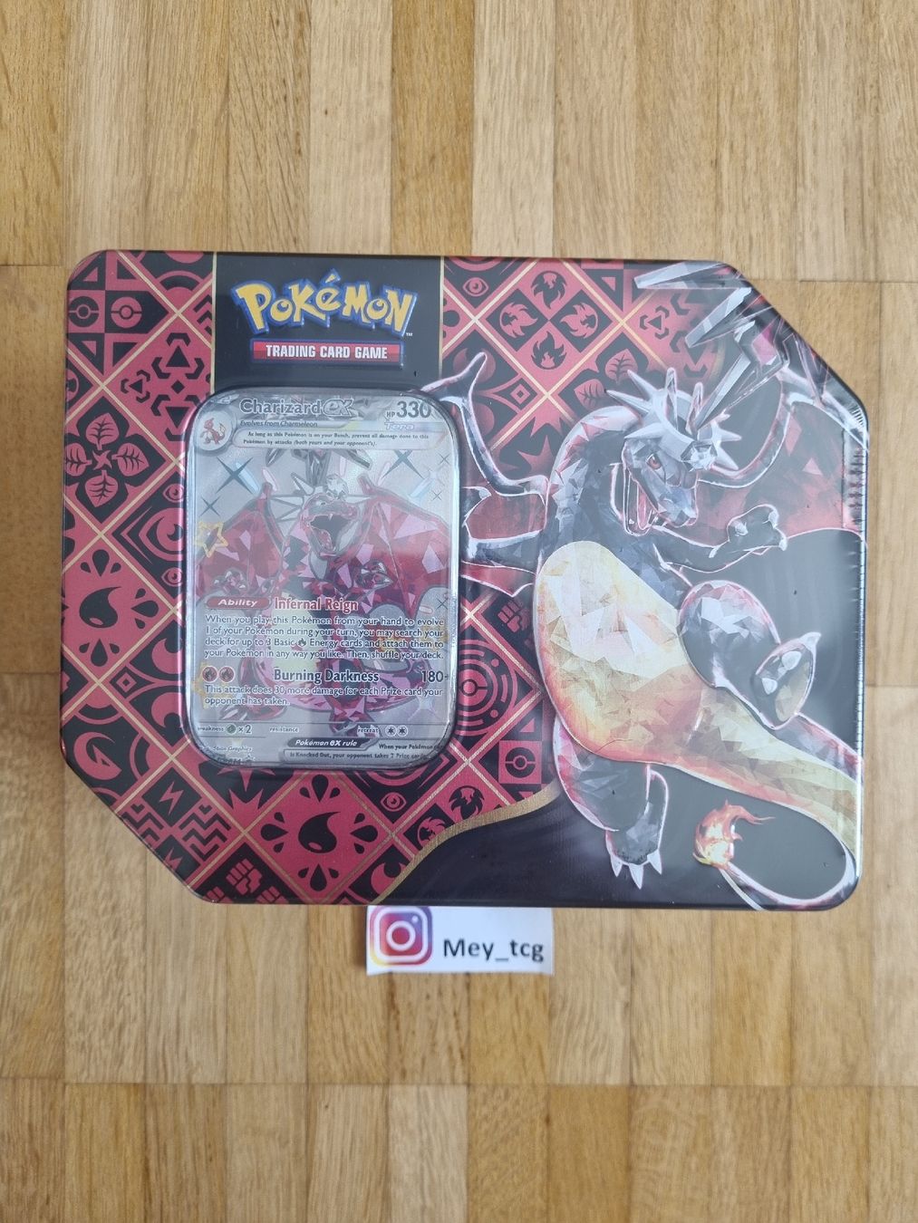 Pokémon Carte collezionabili: Charizard ex Tin – Nuovo e nell'imballaggio originale da Holzhäusern ZG venduto da mey_tcg