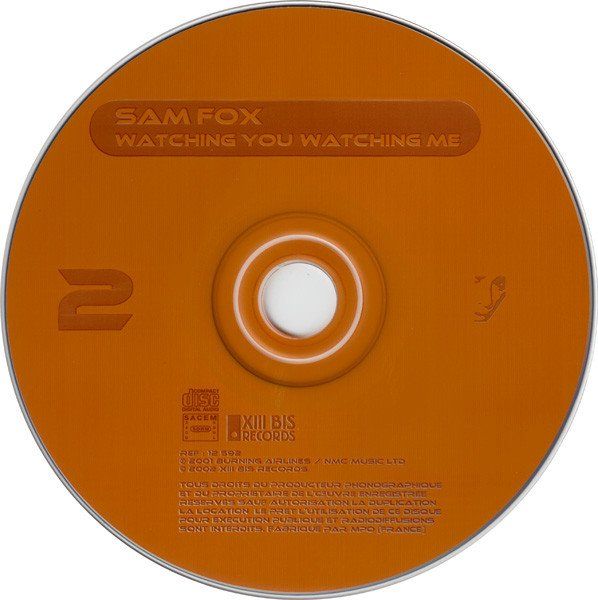 CD: Sam Fox - Watching You, Watching Me – Usato da Unterbch venduto da uqliv 3