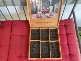 Antike Druckbuchstaben Holzbuchstaben Druckerei Setzerei
