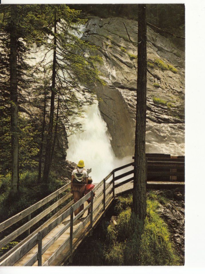 Ansichtskarten: Lenk Simmenfälle ca. 1970 – Gebraucht aus Bürglen TG von StampGraf